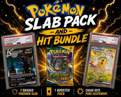 Pokémon Slab Pack And Hit Bundle